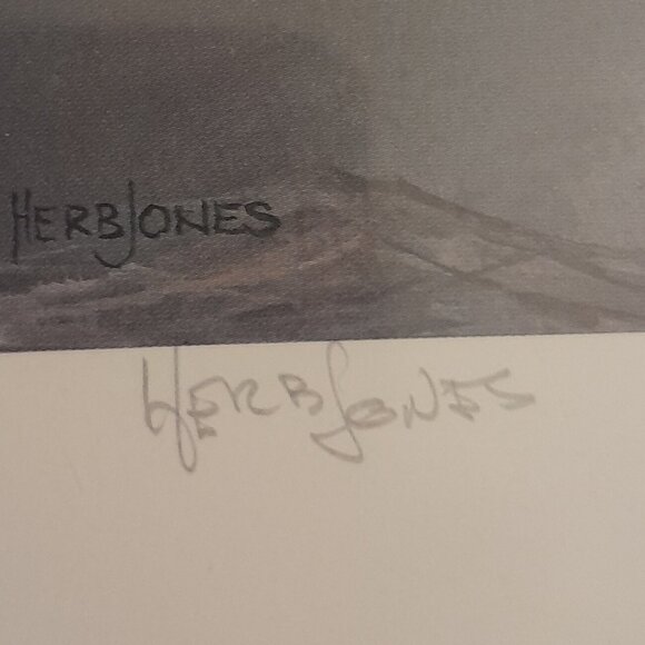 Herb Jones Lithograph "Chesapeake Channel" - Picture 5 of 6